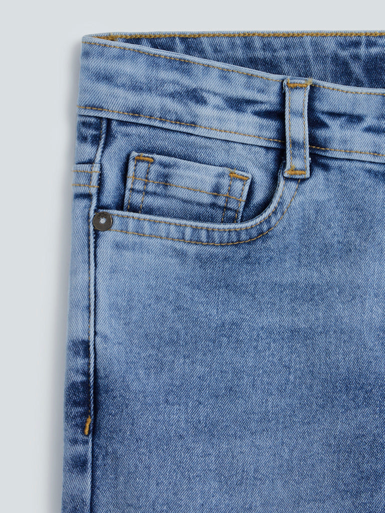 Relaxed Jeans - Pale denim blue - Men | H&M IN